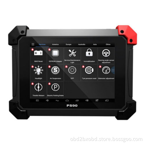 XTool PS90 Tablet Vehicle Diagnostic Tool Support Wifi and Special Function Free Update Online for 2 Years